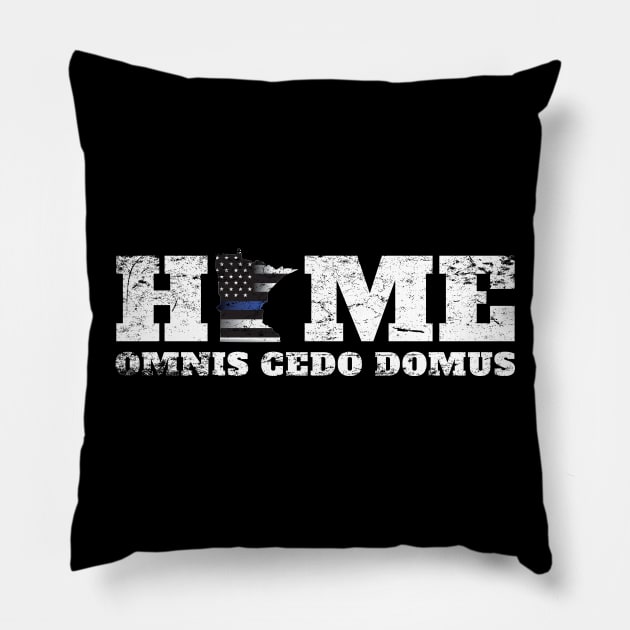 Police Everyone Goes Home Pillow by MikesTeez