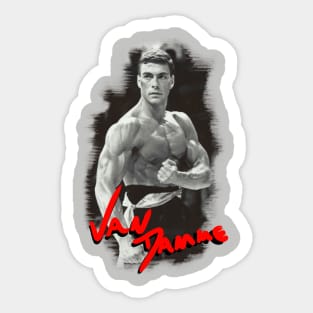 jcvd still kicking clipart