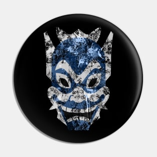 Blue Spirit Splatter Pin