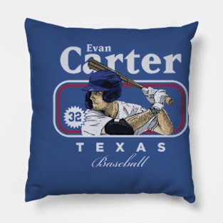 Evan Carter Texas Cover Pillow