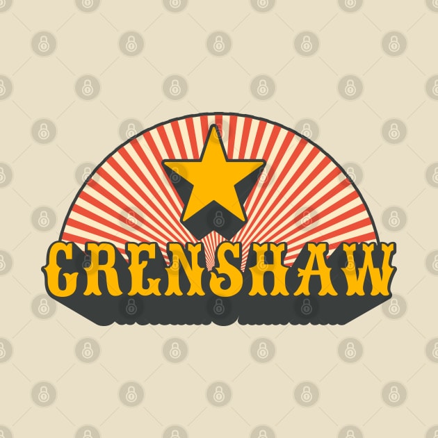 Los Angeles Crenshaw - Crenshaw LA - L.A. Crenshaw Logo - la crenshaw style by Boogosh