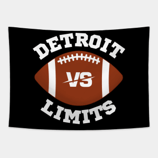 Detroit Vs Limits Tapestry