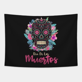 Dia de Los Muertos Sugar Skull Tapestry