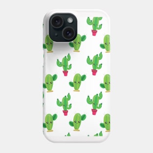 Kawaii Cactus Neck Gaiter Potted Plant Cactus Neck Gator Phone Case