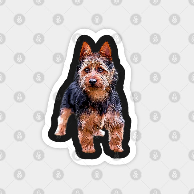 Australian Terrier Magnet by ElegantCat