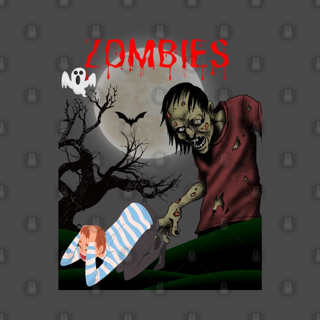 Zombies Vintage Graphic by Designmagenta