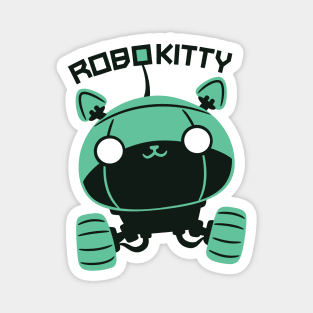 Robo Kitty Magnet