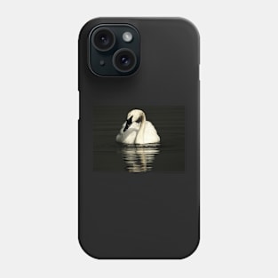 Trumpeter Swan - Out of Darkness Phone Case