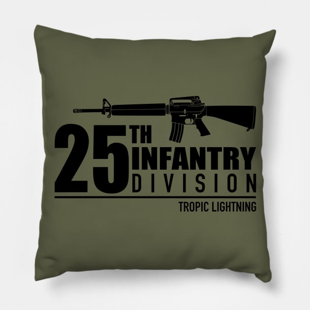 25th Infantry Division Pillow by TCP