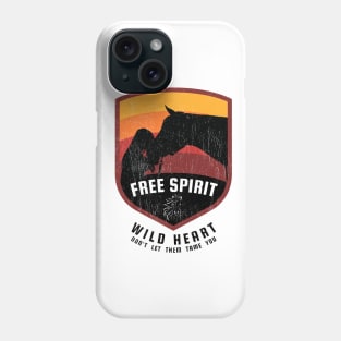 Free spirit - Wild heart Phone Case