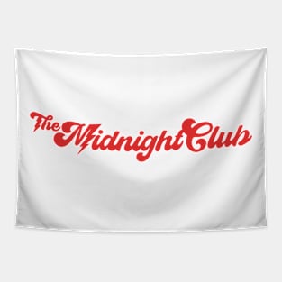 Red Logo Design Tapestry