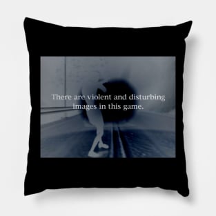 Disturbing images Pillow