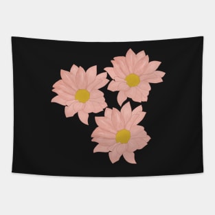 Little Pink Gerbera Daisy Flower Tapestry