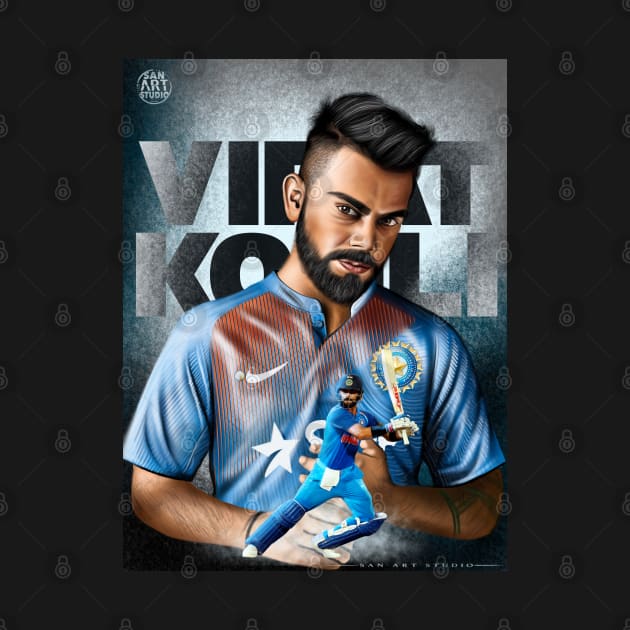 Virat Kohli by SAN ART STUDIO 