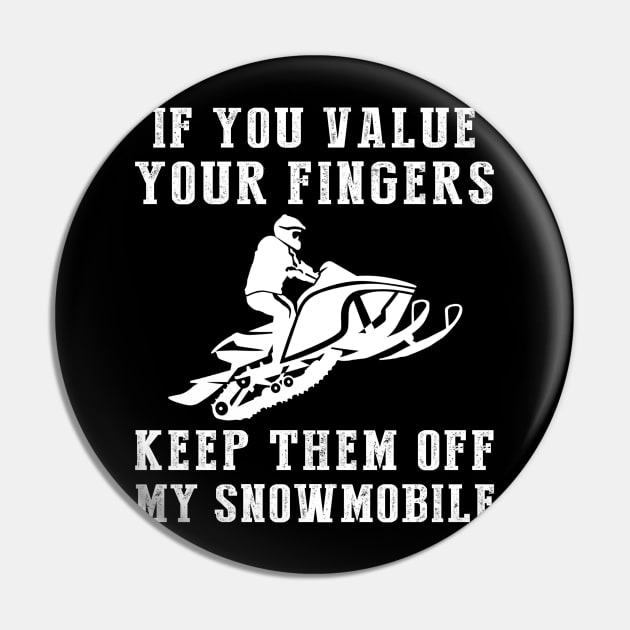 Roar of Laughter - Keep Off My Snowmobile Funny Tee & Hoodie! Pin by MKGift