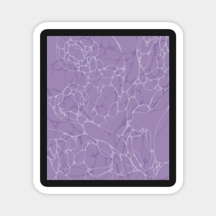 pattern water pool beach sea purple Magnet