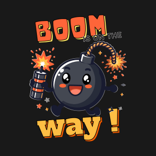 Fun Explosion, kawaii bomb, Explosive, dynamite, Atomic bomb, T-Shirt