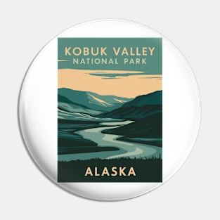 Kobuk Valley National Park Poster Pin