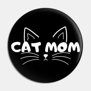 Cat mom Pin