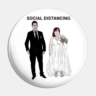 Danielle and Mohammed - social distancing - 90 day fiance Pin