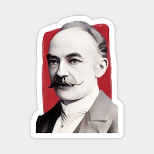 English Novelist Thomas Hardy illustration Magnet