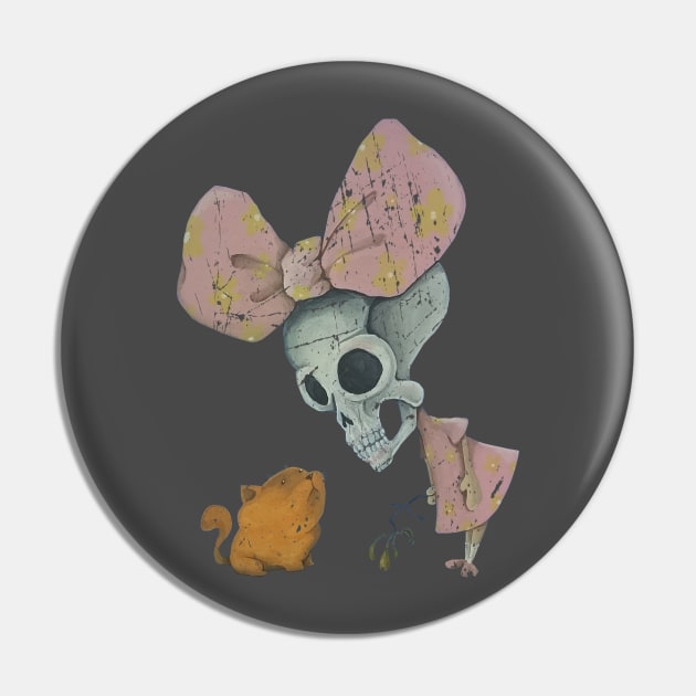 skullgirl Pin by bobgoodallart