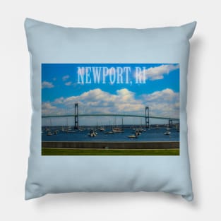 Newport-Pell Bridge Pillow