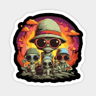 Alien Family Magnet