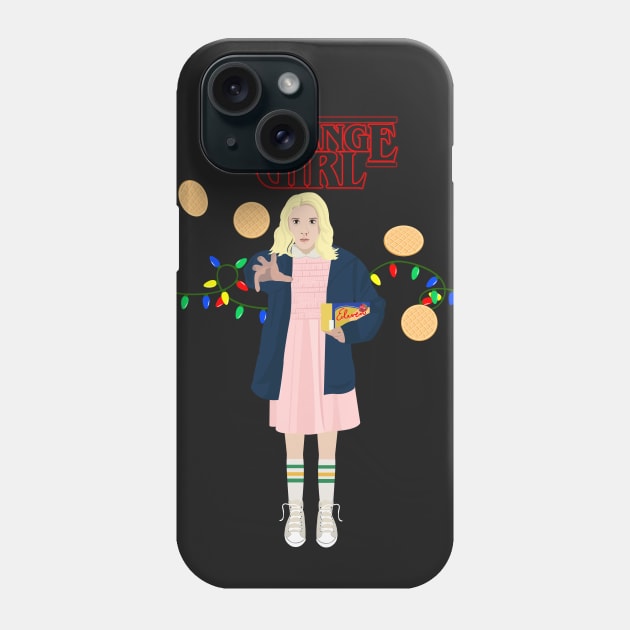 Eleven Strange Girl Phone Case by underwatercity