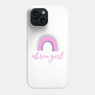 rainbow akron Phone Case