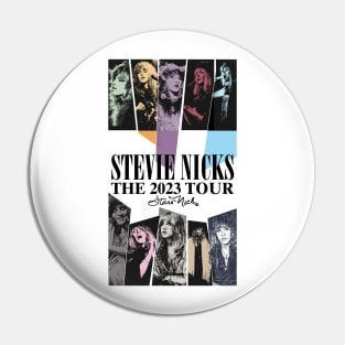 Stevie Nicks Vintage Rock Music 2023 Tour Live in Concert Pin