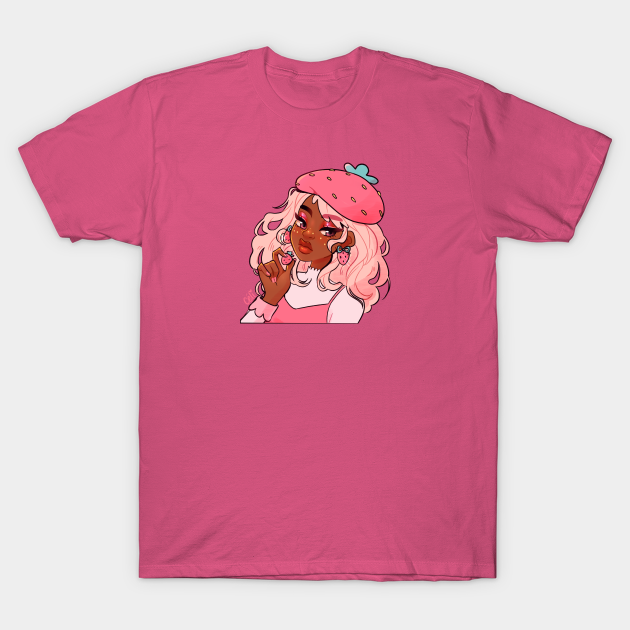 wild strawberry - Black Girl Magic - T-Shirt