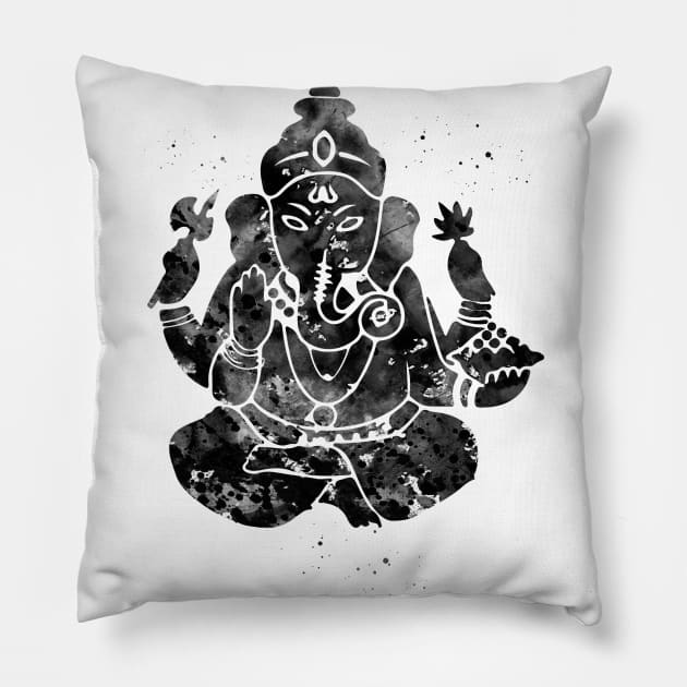 Ganesha Pillow by erzebeth