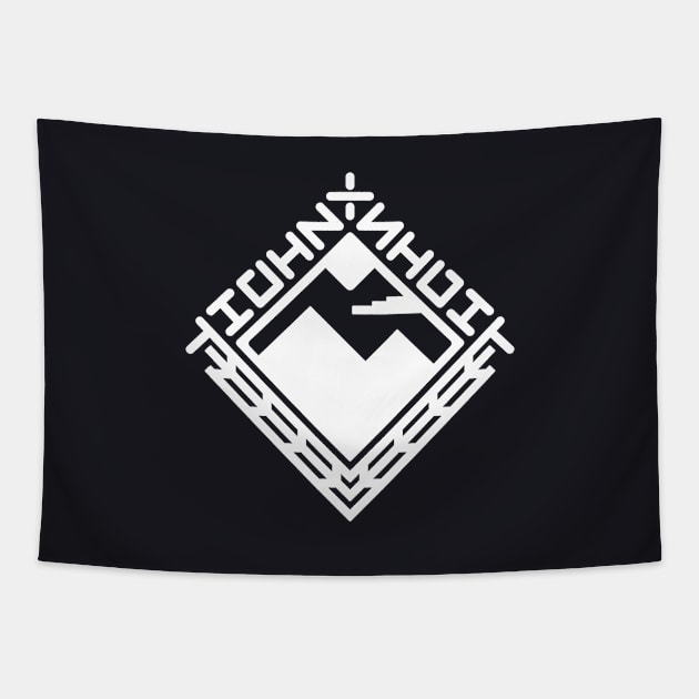 Xsight Mountain White Edition Tapestry by XSIGHT Apparel
