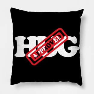 Hug Approved Stamp Pillow