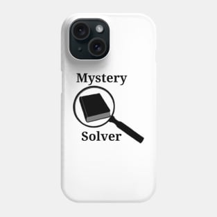 Mystery Book Solver Magnifying Glass Phone Case