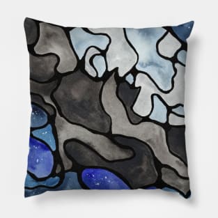 Abstract Bat Pillow