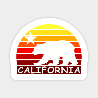 California State Sunset Magnet