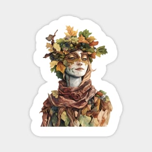 Cottagecore Dryad Magnet