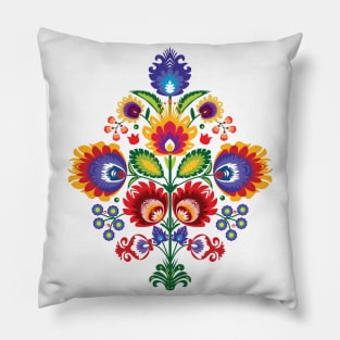 Folk composition 002 Pillow