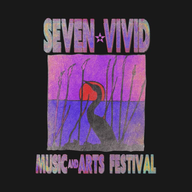 Seven Vivid Music Festival Merch V1 by wreckingbally