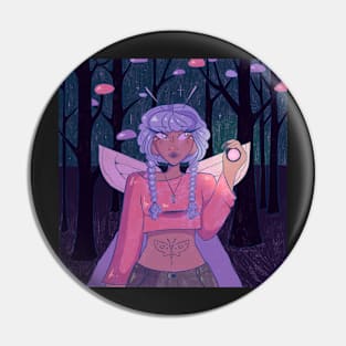 Night Forest Pin