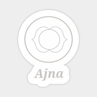 ArtStation66 - Yoga Chakra Design - Ajna - Third Eye Symbol Magnet