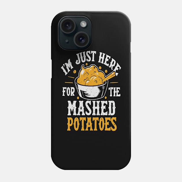 I'm Just Here For The Mashed Potatoes Phone Case by LEGO