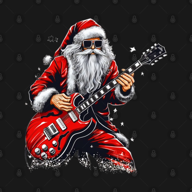 Guitar Santa by MZeeDesigns