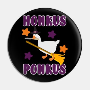 HONKUS PONKUS Goose Meme Pin