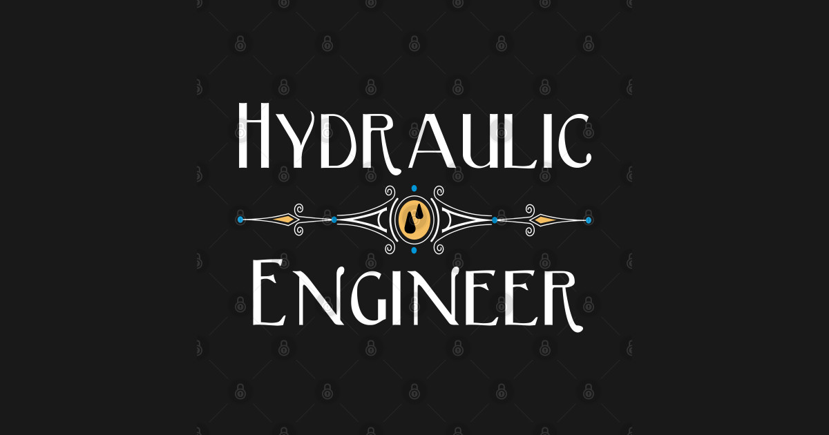 Hydraulic Engineer Decorative White Line Hydraulic Engineer Baby
