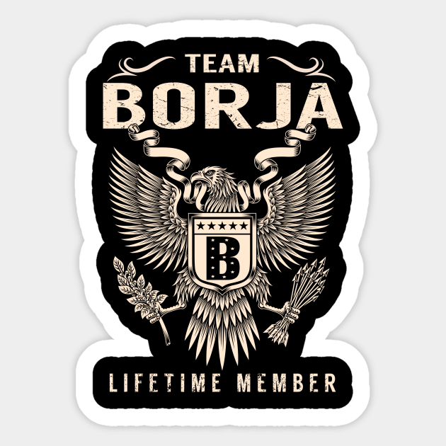 BORJA - Borja - Sticker