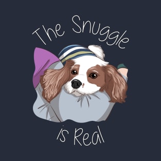 Cavalier Spaniel Snuggle and Lap Dog T-Shirt