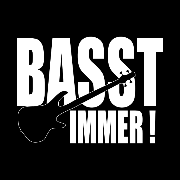 BASST IMMER funny bassist gift by star trek fanart and more